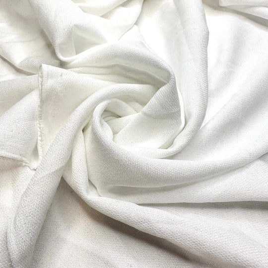 Peter Rabbits Fluffy Tail - Interfacing Poly Knit - White - 1.7M Bundle