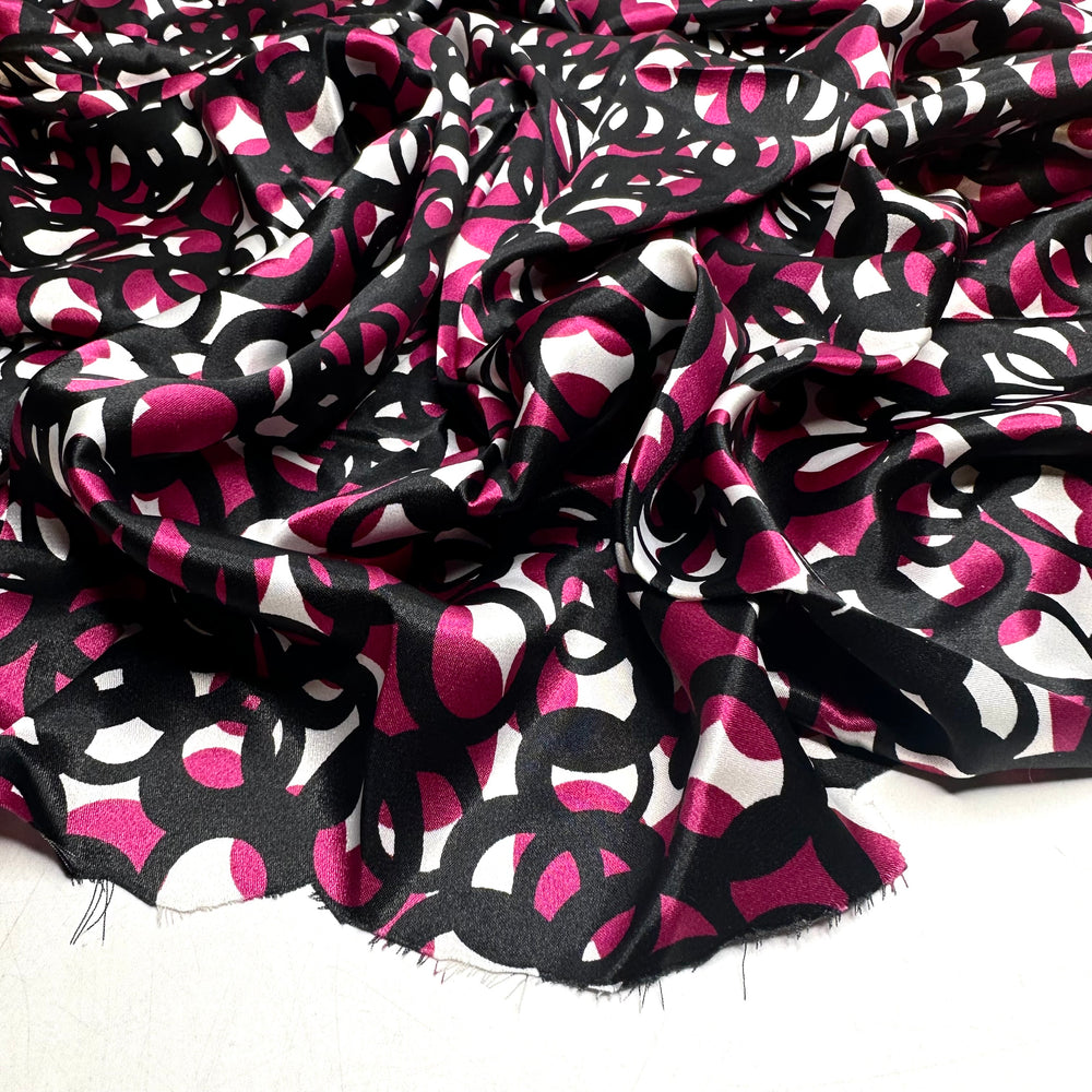 Groovy Baby - Sateen Poly Woven - Multi Abstract - 0.7M Bundle