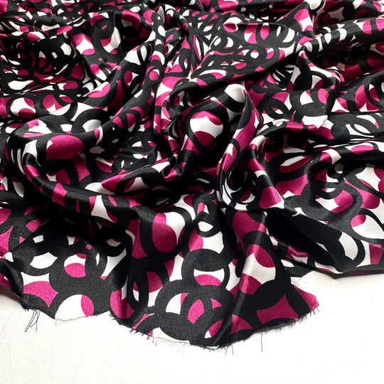 Groovy Baby - Sateen Poly Woven - Multi Abstract - 0.7M Bundle