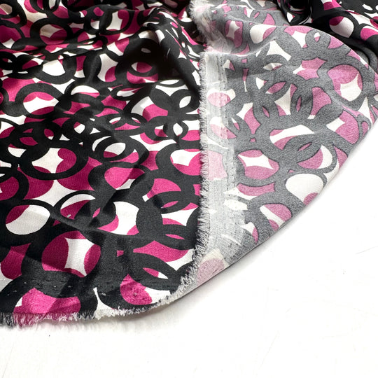 Groovy Baby - Sateen Poly Woven - Multi Abstract - 0.7M Bundle