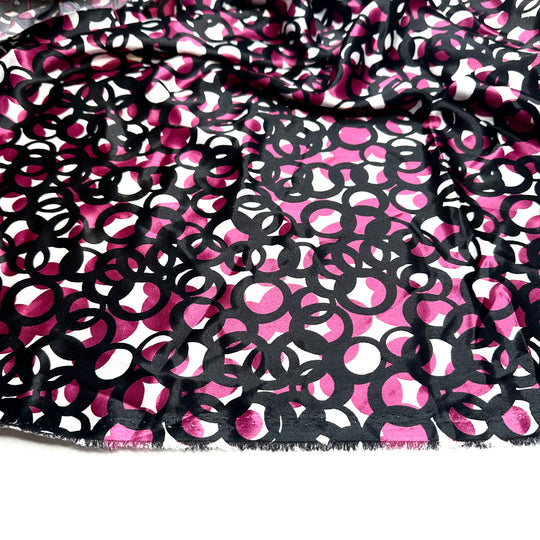 Groovy Baby - Sateen Poly Woven - Multi Abstract - 0.7M Bundle