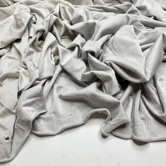 Looking For Shells On The Beach - Bamboo/Lyocell Knit - Light Grey - 3.4M Bundle
