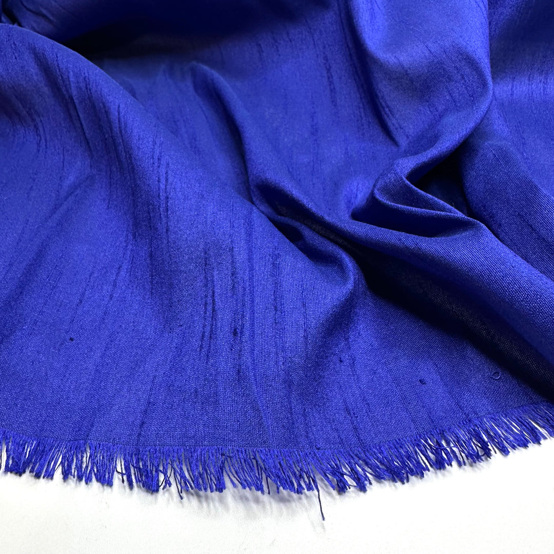 Spirulina - Slub In The Weave Poly Woven - Navy/Purple - 3.5M Bundle