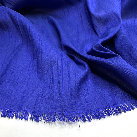 Spirulina - Slub In The Weave Poly Woven - Navy/Purple - 3.5M Bundle