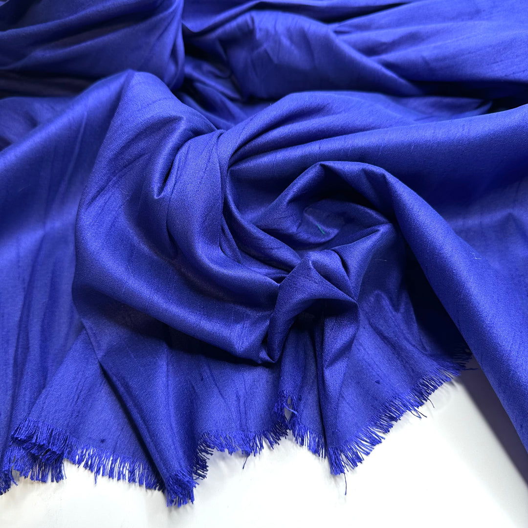 Spirulina - Slub In The Weave Poly Woven - Navy/Purple - 3.5M Bundle