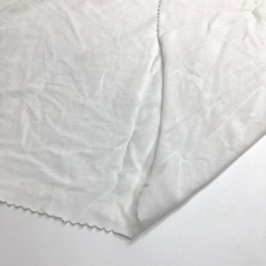Freshly Fallen Snow - Brushed Jersey Polyester Blend Knit - White - 1.1M Bundle