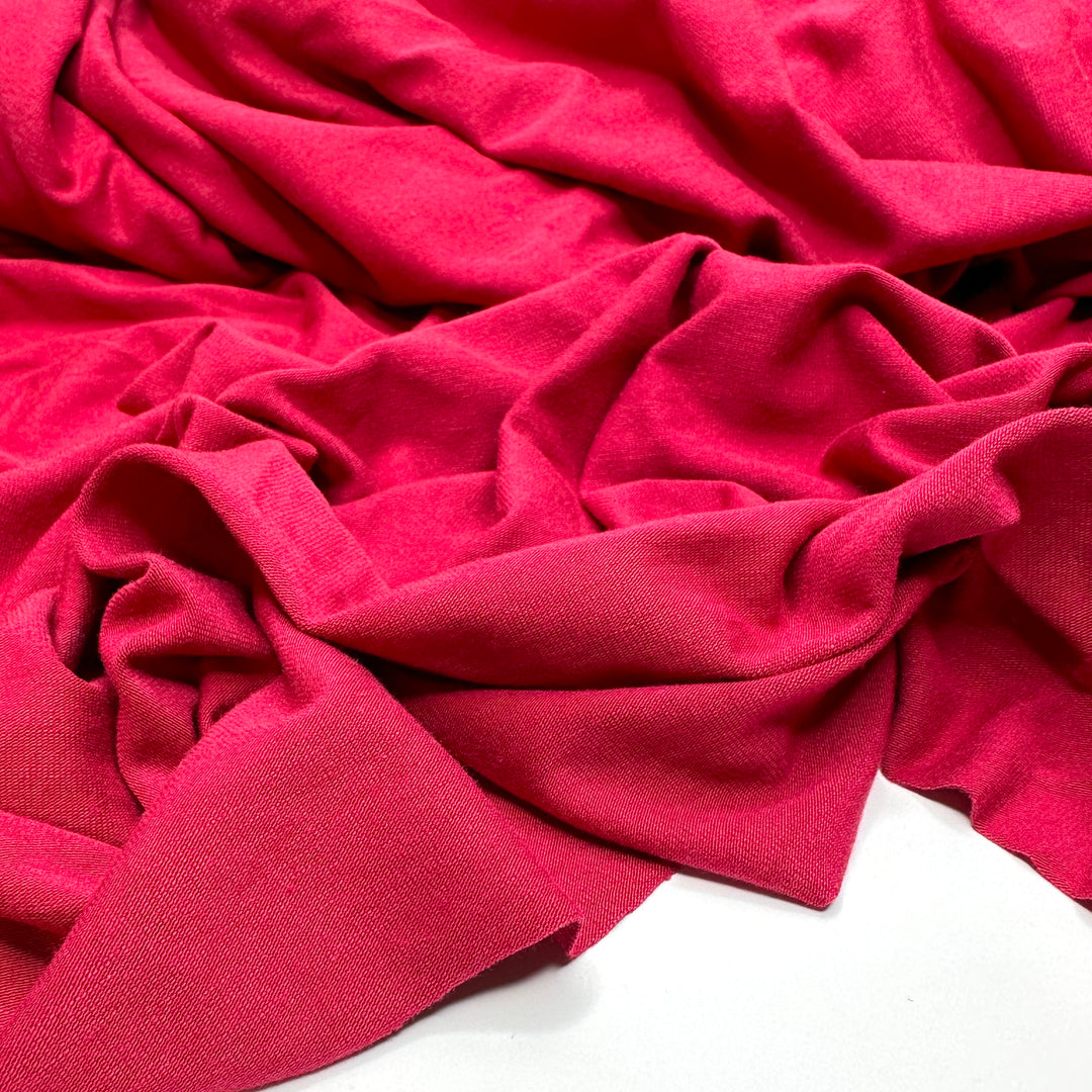Rad Berry Raspberry - Jersey Cotton Knit - Red/Raspberry - 1.5M Bundle
