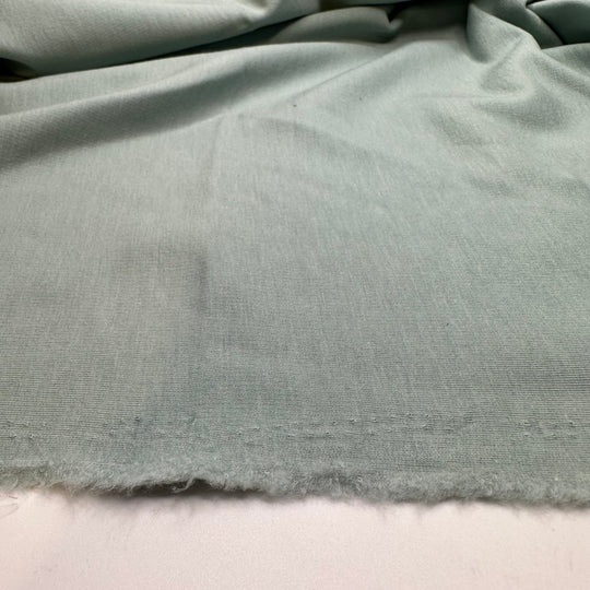 Eucalyptus Leaf - Brushed Jersey Fleece Bamboo/Organic Cotton Knit - Light Green/Mint - 2.8M Bundle
