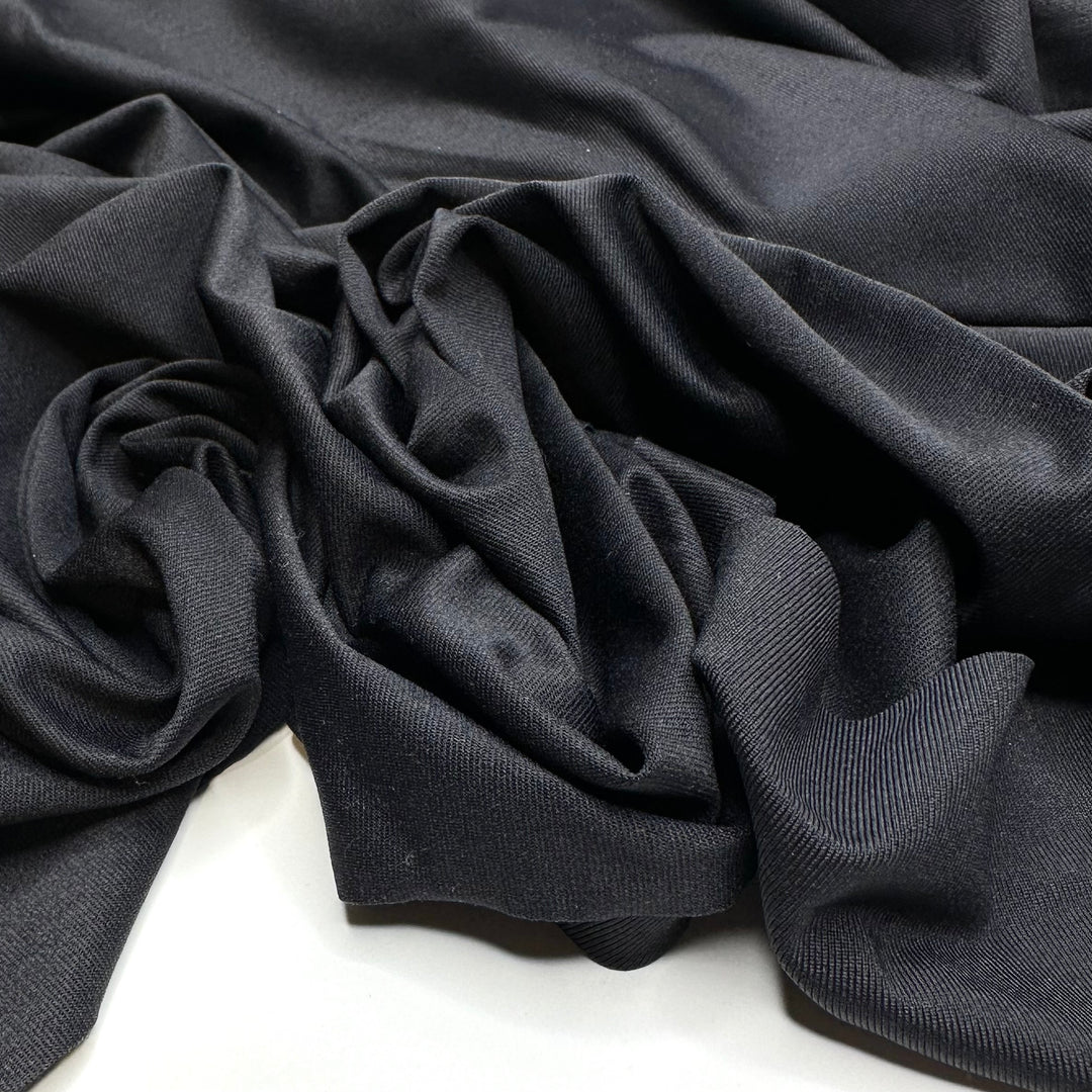 Black Swan - Jersey Poly Knit - Black - 1.6M Bundle