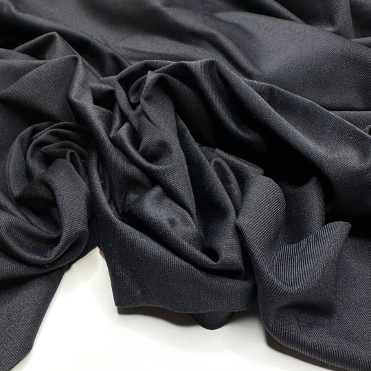 Black Swan - Jersey Poly Knit - Black - 1.6M Bundle