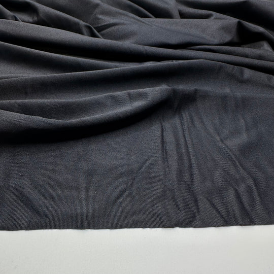 Black Swan - Jersey Poly Knit - Black - 1.6M Bundle