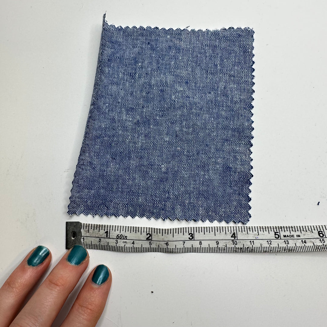 Pack Of 70 Denim Like Patches - Cotton Woven - Blue/Denim - 0.11M Bundle