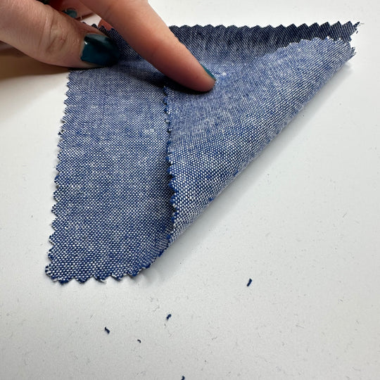 Pack Of 70 Denim Like Patches - Cotton Woven - Blue/Denim - 0.11M Bundle