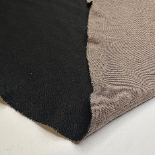 Struck Gold - Double Cloth Knit Wool  - Black/Brown - Bundles