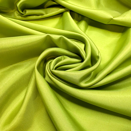 Chartreuse - Satin Poly Woven - Light Green - 1.7M Bundle