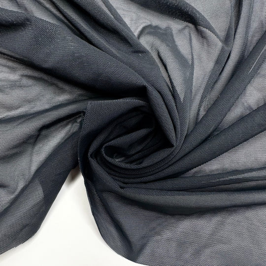 My Black Swan Moment - Power Mesh Nylon/Spandex Knit - Dark Grey/Charcoal - 1.6M Bundle