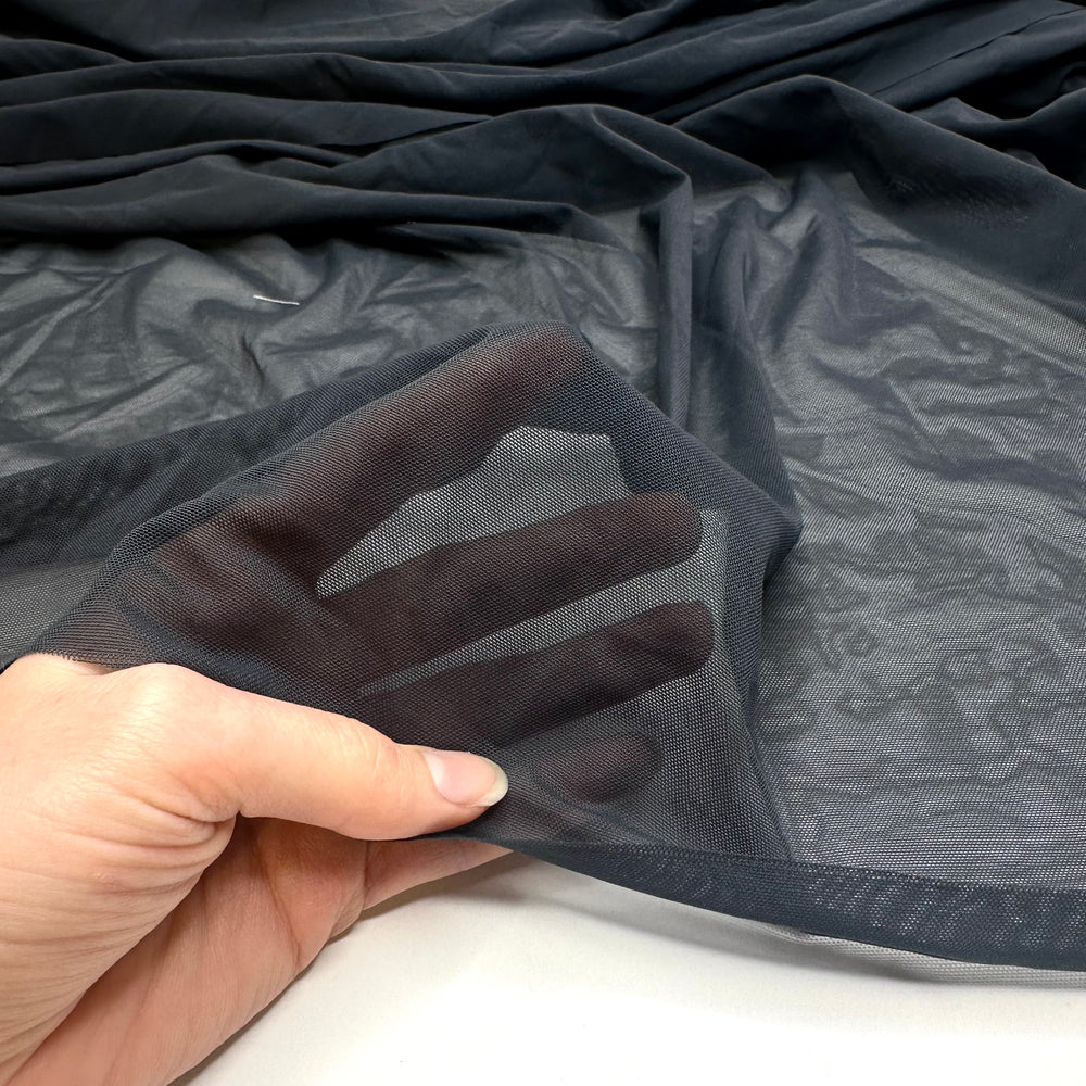My Black Swan Moment - Power Mesh Nylon/Spandex Knit - Dark Grey/Charcoal - 1.6M Bundle