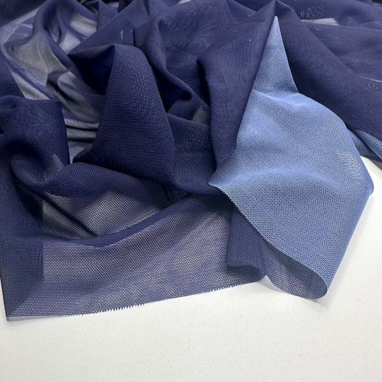 On The High Seas - Mesh Nylon/Spandex Knit - Navy - Bundles