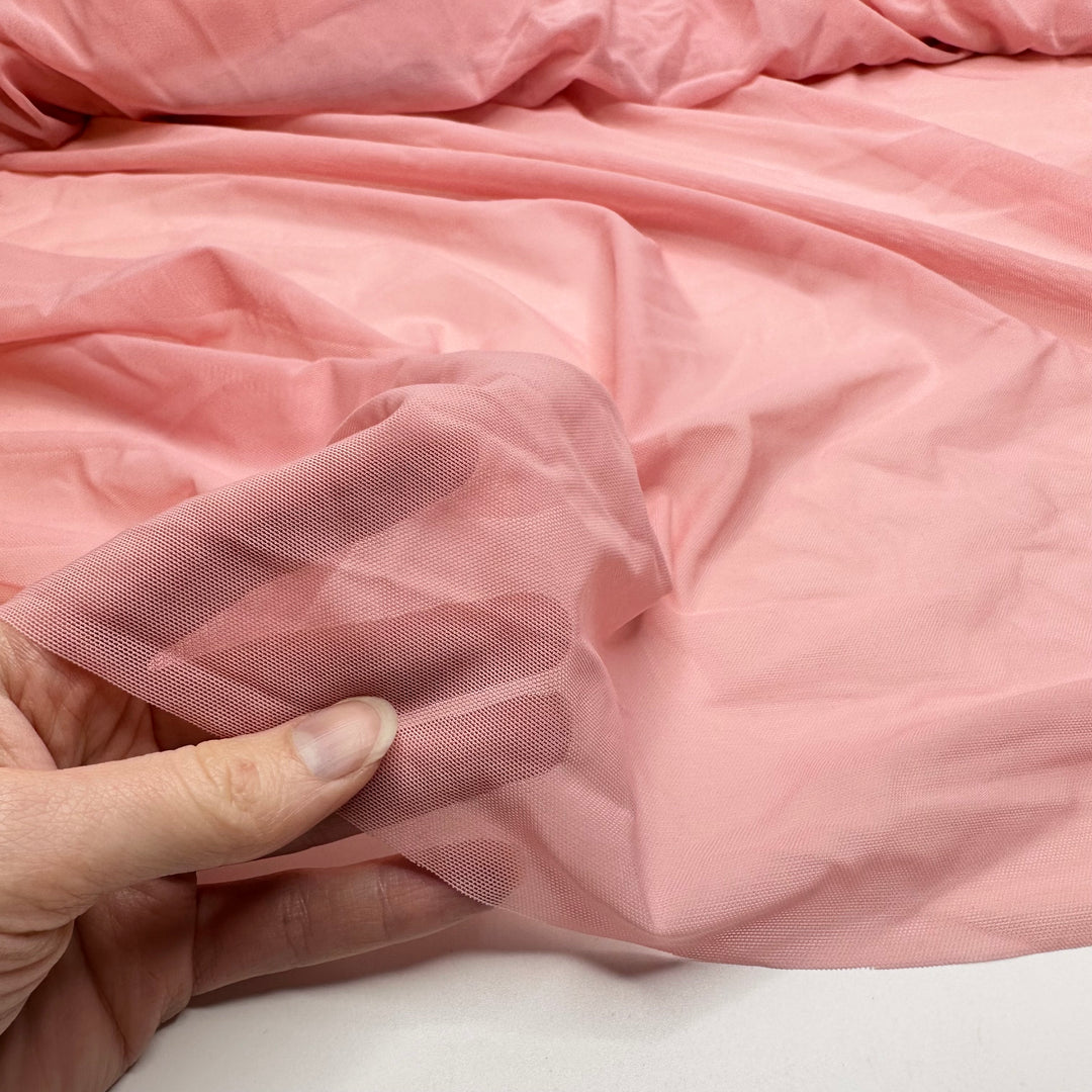 Gently Does It - Mesh Nylon/Spandex Knit - Light Pink - 1M Bundle