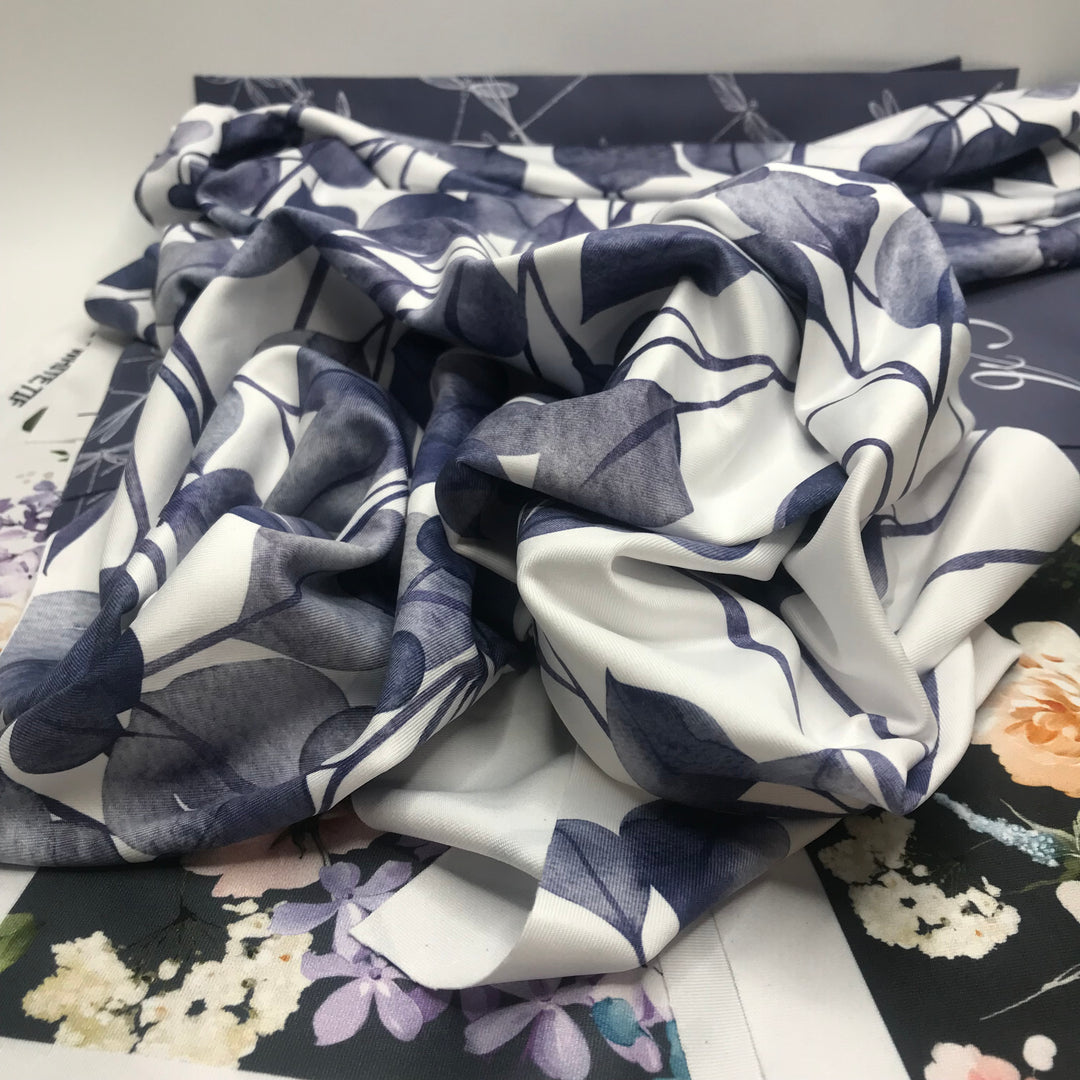Patterned Scrap Pack - Poly/Spandex Knit - Multi Floral - Bundles