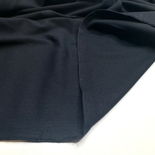 Rib Knit Knot - Rib Knit Poly Knit - Black - 1.7M Bundle