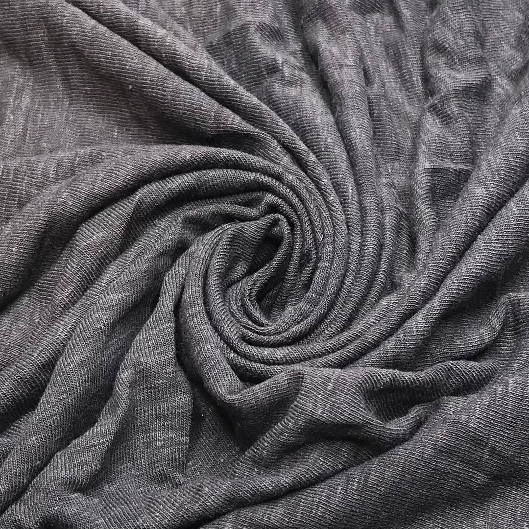 Cleaning A Tombstone - Cotton/Linen Knit - Grey - 1.55M Bundle