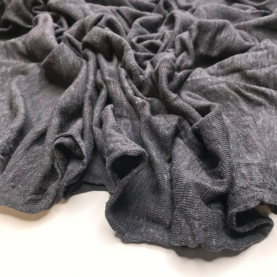 Cleaning A Tombstone - Cotton/Linen Knit - Grey - 1.55M Bundle