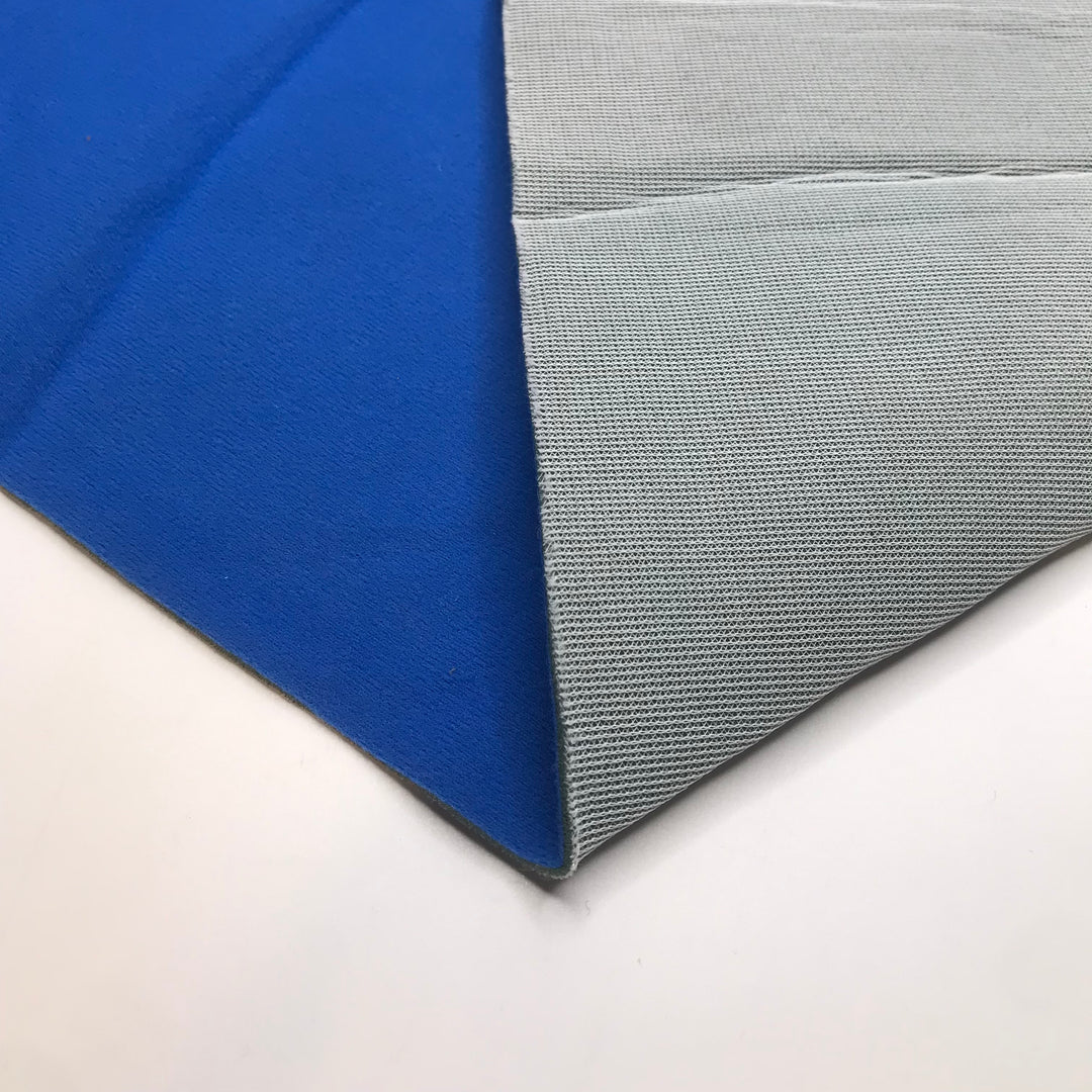 Jumping Into The Foam Pit - Foam Core Poly Knit - Blue - 0.95M Bundle
