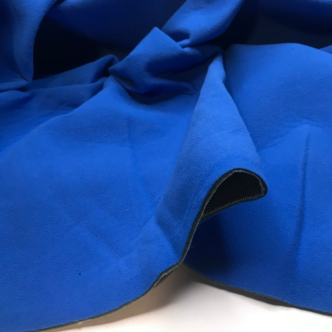 Jumping Into The Foam Pit - Foam Core Poly Knit - Blue - 0.95M Bundle