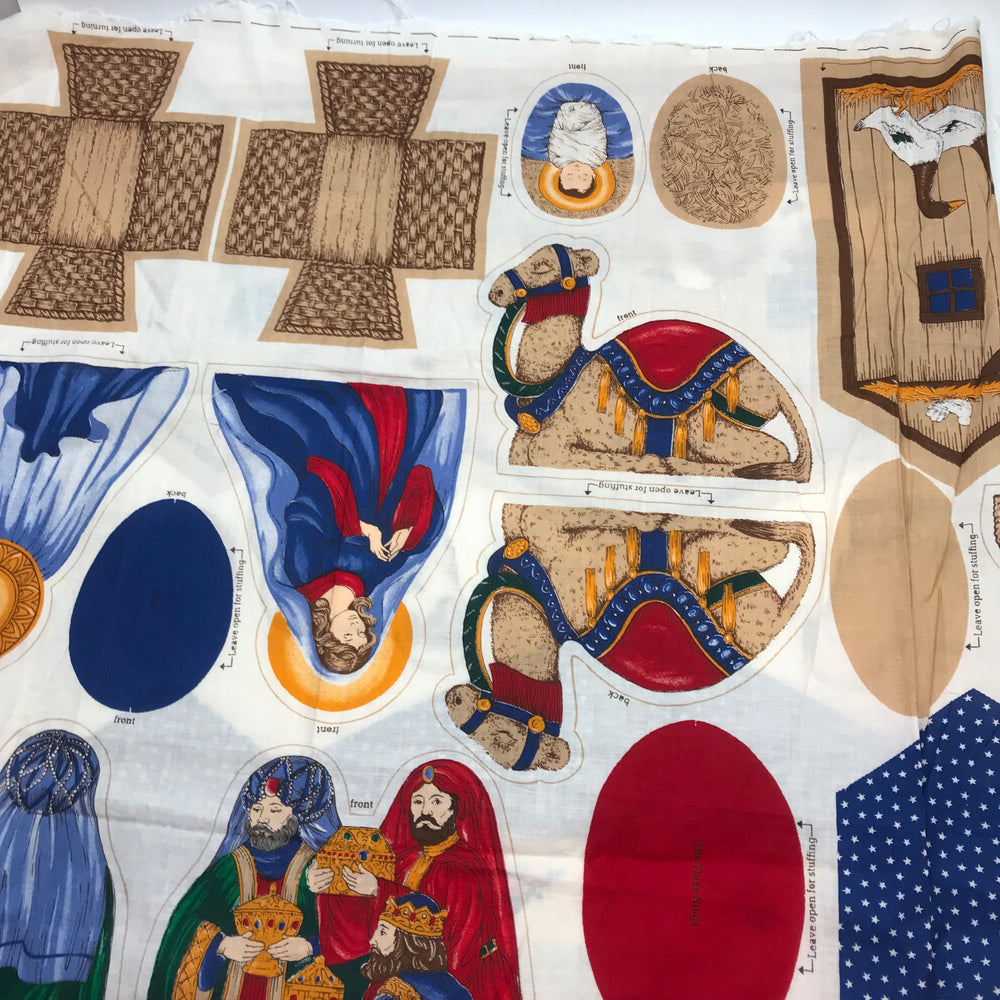 Jesus - Cotton Woven - Multi How To Build A Manger - 0.8M Bundle