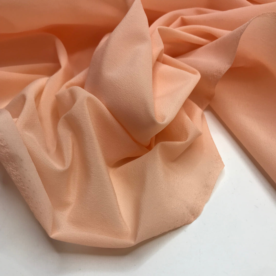 Christmas Tan - Crepe Poly Woven - Light Pink/Light Peach - 2.8M Bundle