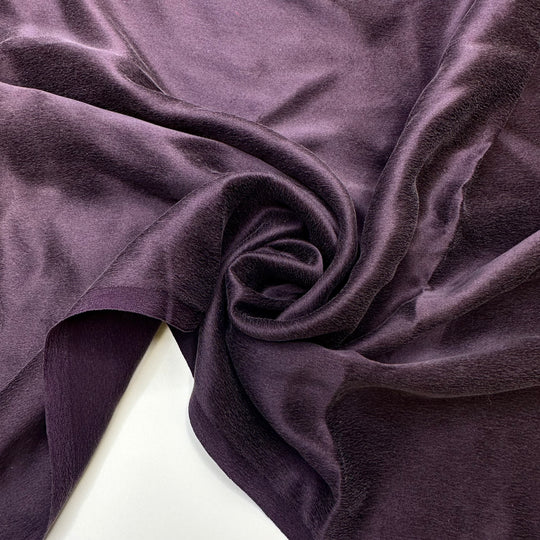 Nasikabatrachus Sahyadrensis - Sateen Silk Woven - Dark Purple - 1.3M Bundle