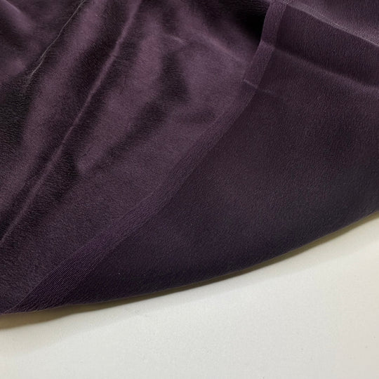 Nasikabatrachus Sahyadrensis - Sateen Silk Woven - Dark Purple - 1.3M Bundle