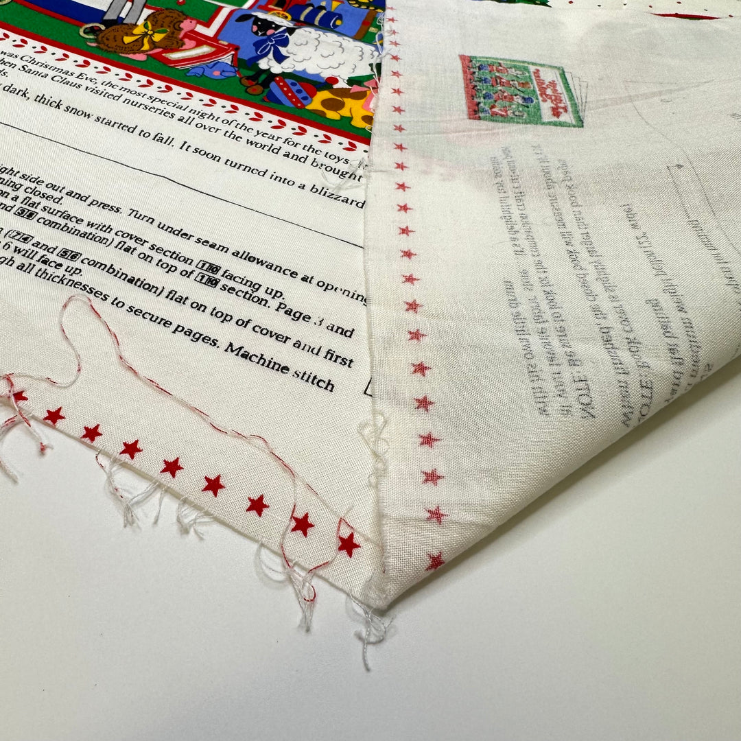 Cut And Sew Christmas Book - Cotton Woven - Multi Christmas Story Book - 0.9M Bundle