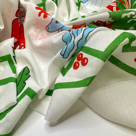 Snowflake Sidekick - Cotton Woven - Cream Multi Christmas - 0.8M Bundle