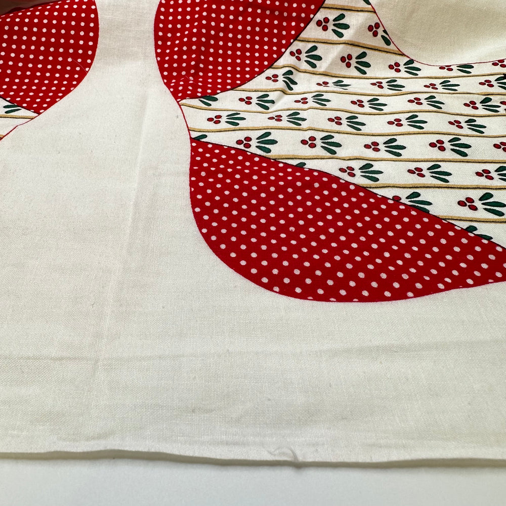 Cut And Sew Cute Christmas Stockings - Cotton Woven - White Multi Christmas - 1.8M Bundle