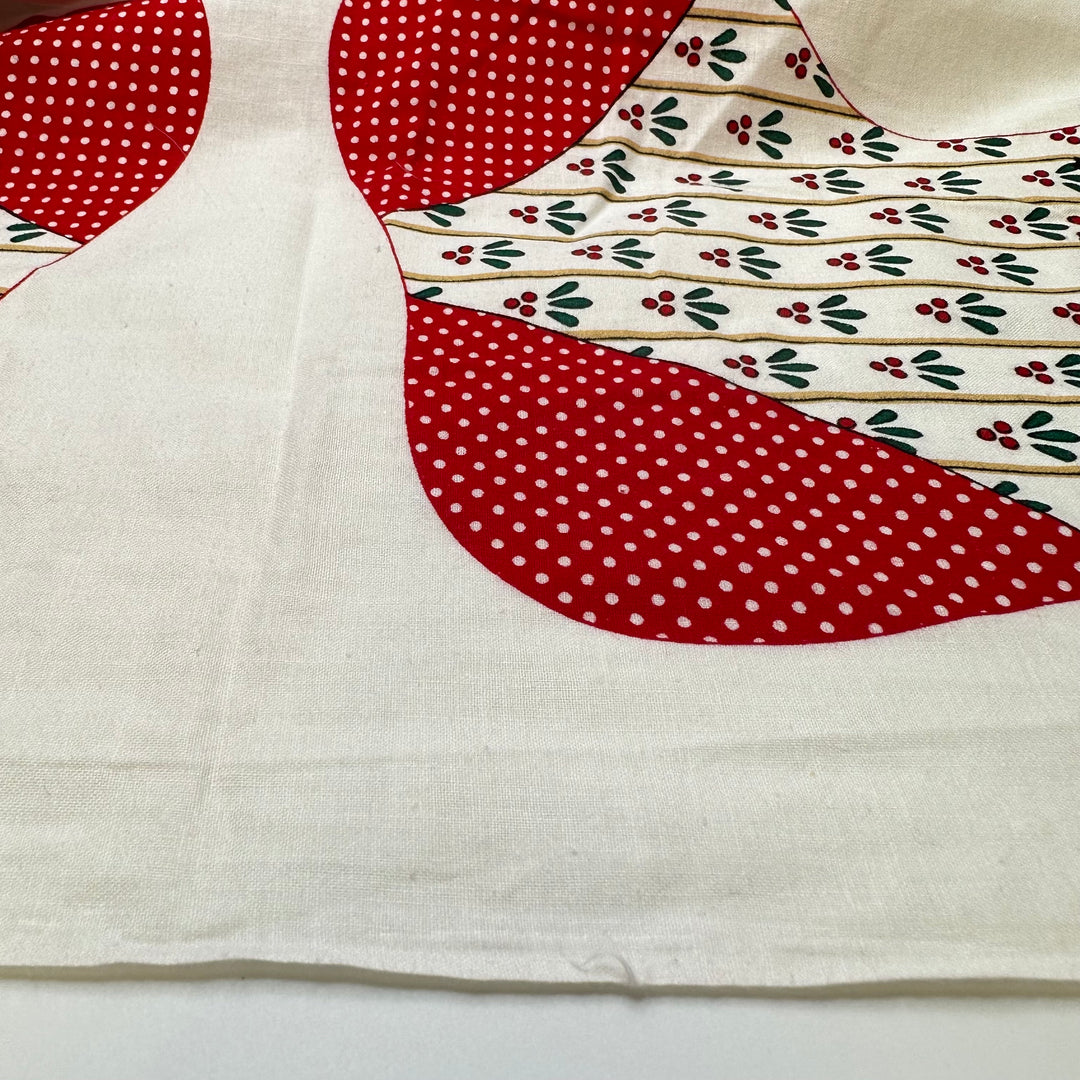 Cut And Sew Cute Christmas Stockings - Cotton Woven - White Multi Christmas - 1.8M Bundle