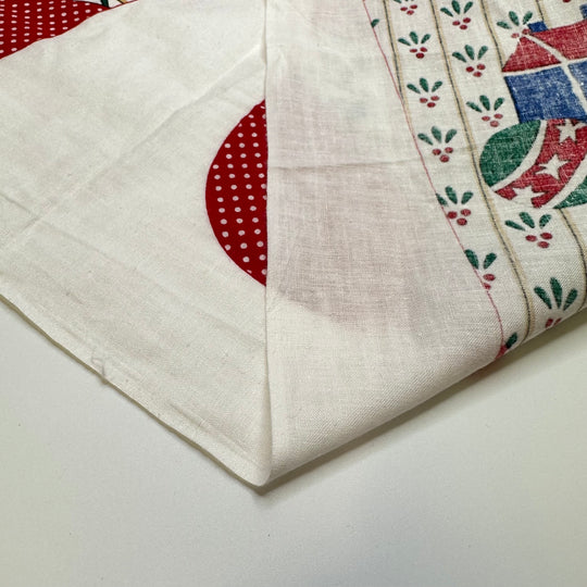 Cut And Sew Cute Christmas Stockings - Cotton Woven - White Multi Christmas - 1.8M Bundle