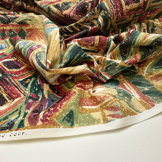 Throwbacks To Christmas Past - Poly Woven - Multi Abstract - 2.6M Bundle