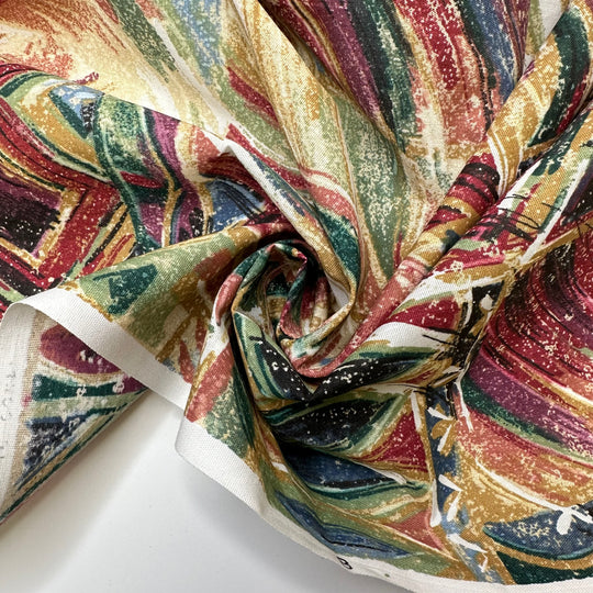 Throwbacks To Christmas Past - Poly Woven - Multi Abstract - 2.6M Bundle