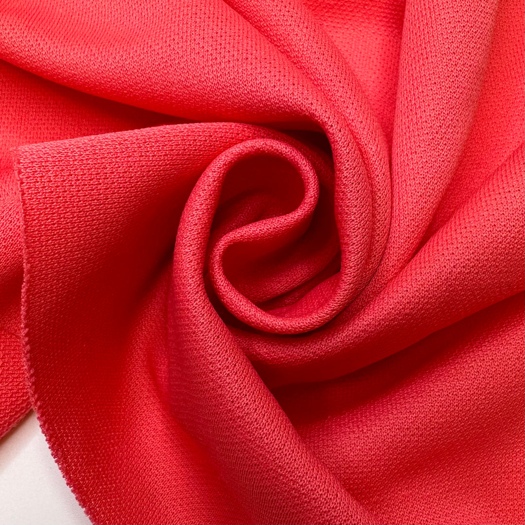 Appley Ever After - Jersey Poly Knit - Light Red - 2.1M Bundle