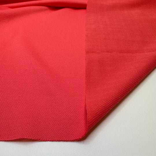 Appley Ever After - Jersey Poly Knit - Light Red - 2.1M Bundle