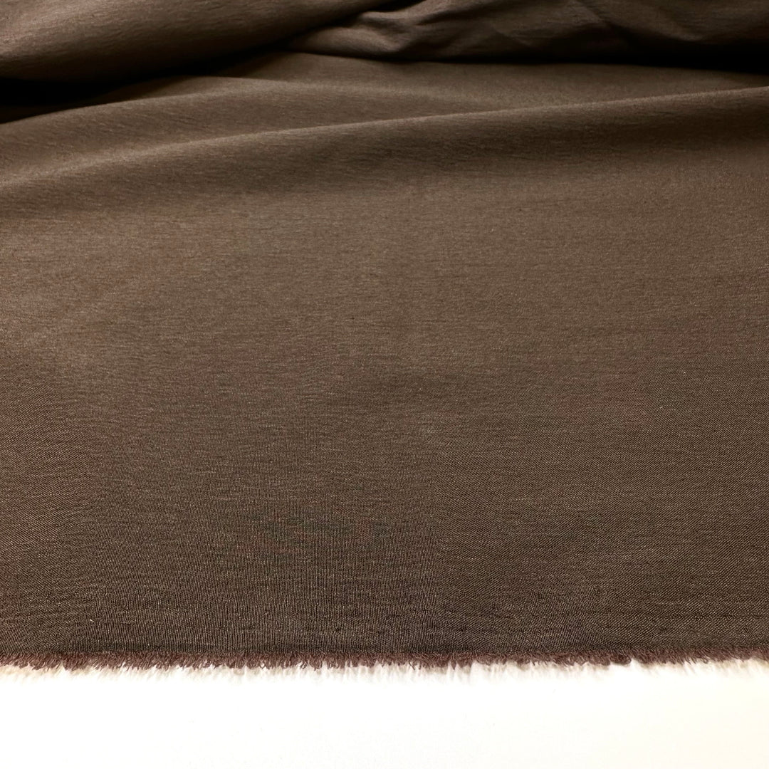 Autumnity - Polyester Blend Woven - Dark Brown - 2.6M Bundle