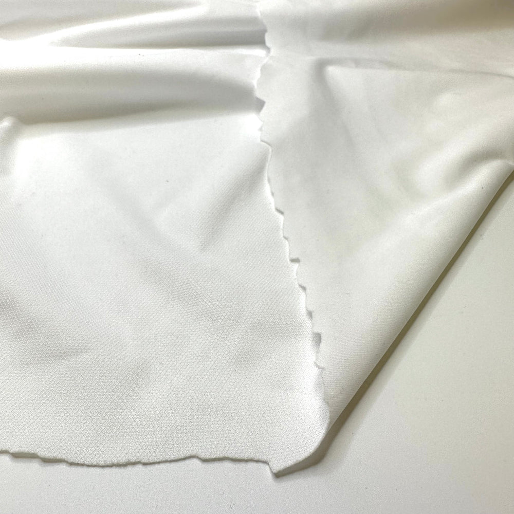 Hibernaculum - Brushed 1 Side Double Cloth Weave Poly/Nylon Woven - White - 1.2M Bundle