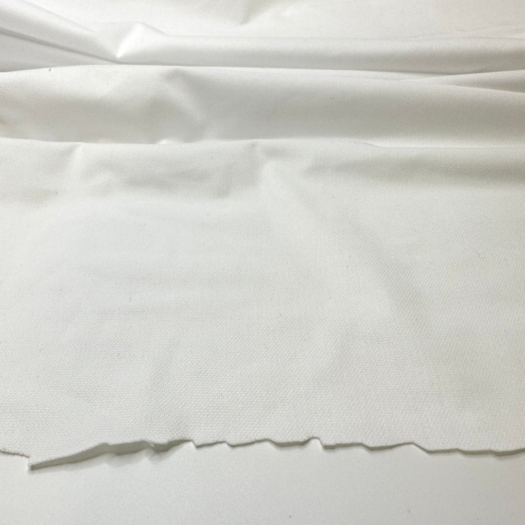 Hibernaculum - Brushed 1 Side Double Cloth Weave Poly/Nylon Woven - White - 1.2M Bundle