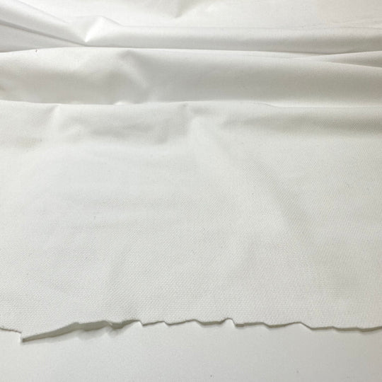 Hibernaculum - Brushed 1 Side Double Cloth Weave Poly/Nylon Woven - White - 1.2M Bundle