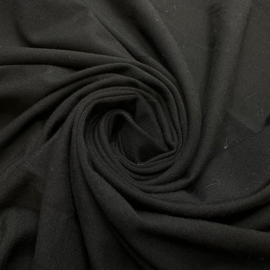 Chimney Soot - Cotton Blend Knit - Black - 4.15M Bundle