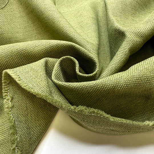 Making A Wreath - Polyester Blend Woven - Green - 2.55M Bundle