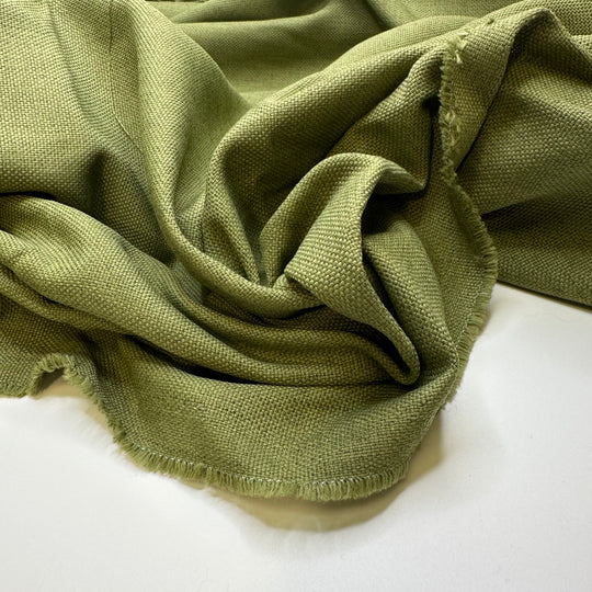 Making A Wreath - Polyester Blend Woven - Green - 2.55M Bundle