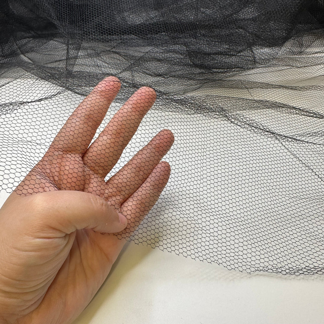 UB - Web Of Dreams - Mesh Synthetic Blend Woven - Black - 3.4M Bundle